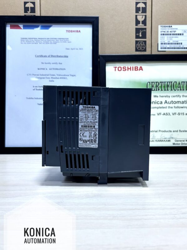 Toshiba VFS15-4007PL-W1 – 1 HP / 0.75 kW Variable Frequency Drive - Image 5