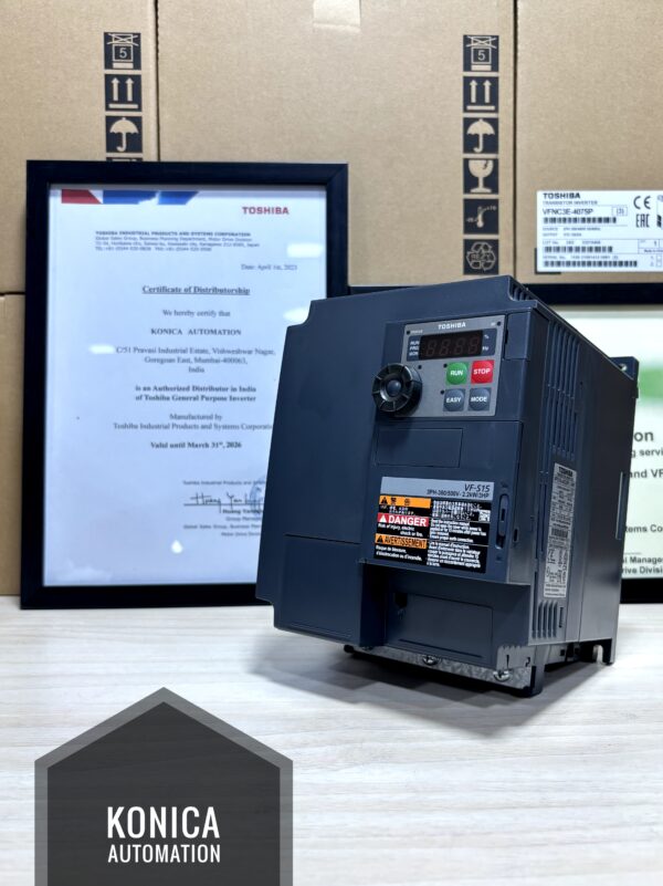 Toshiba VFS15-4022PL-W1 – 3 HP / 2.2 kW Variable Frequency Drive - Image 2