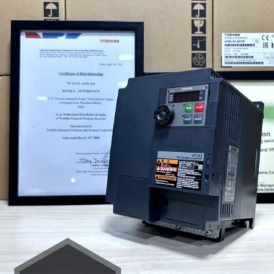 Alternative view of Toshiba VFS15-4022PL-W1 – 3 HP / 2.2 kW Variable Frequency Drive