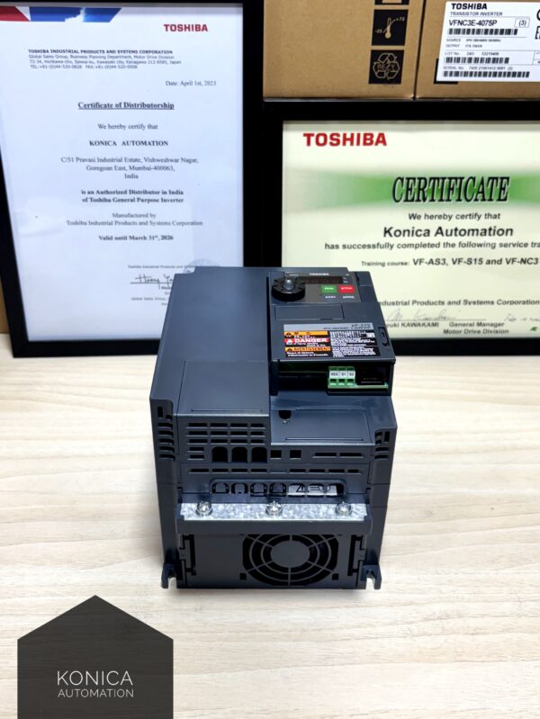 Toshiba VFS15-4022PL-W1 – 3 HP / 2.2 kW Variable Frequency Drive - Image 4