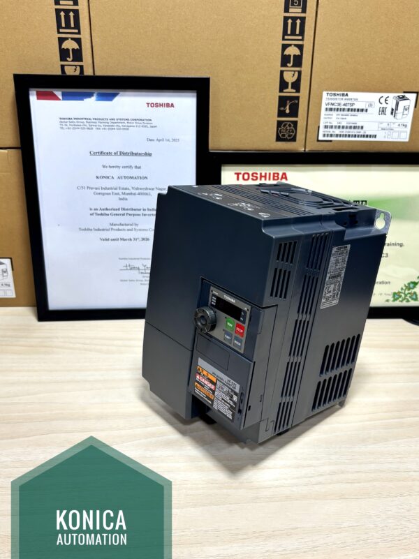 Toshiba VFS15-4055PL-W1–7.5 HP / 5.5 kW Variable Frequency Drive - Image 5