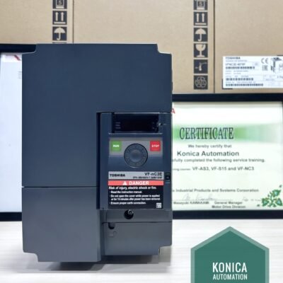 Alternative view of Toshiba VFNC3E-4110P VFD – 15 HP Compact VFD
