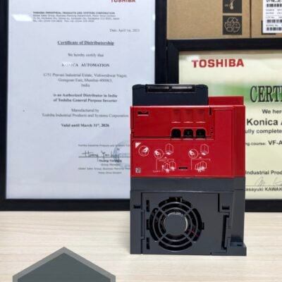 Alternative view of Toshiba VFNC3S-2007PL VFD – 1 HP Variable Frequency Drive