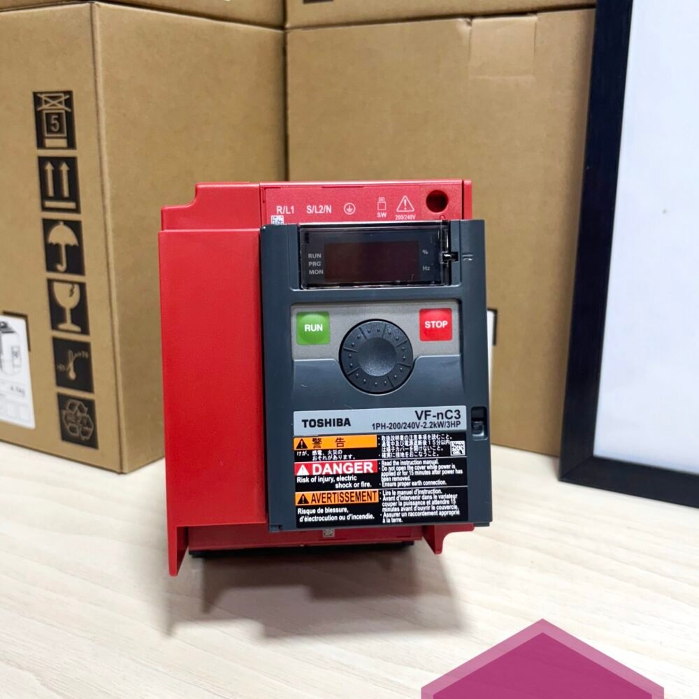 Toshiba VFNC3S-2015PL VFD – 2 HP Variable Frequency Drive