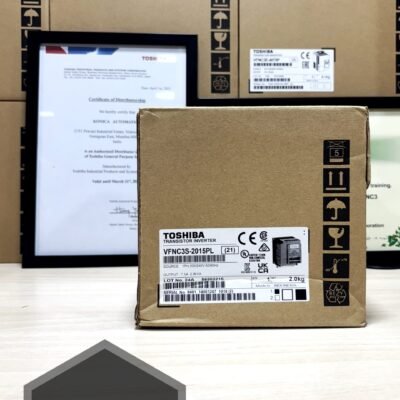 Alternative view of Toshiba VFNC3S-2015PL VFD – 2 HP Variable Frequency Drive