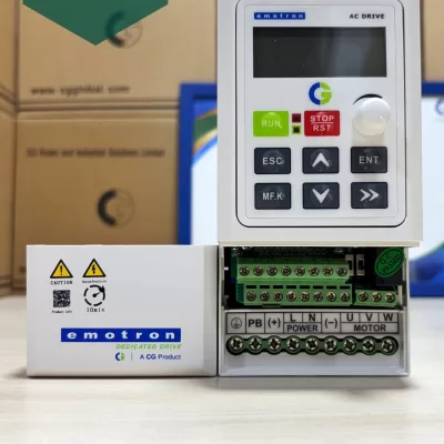 CG Emotron VFD VSS23-4P2 20CEB – 0.75kW (1HP) Variable Frequency Drive