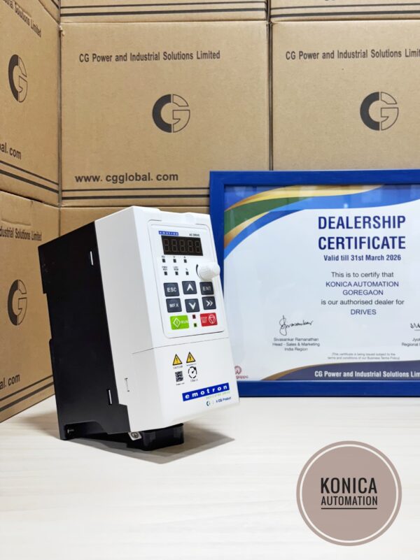 CG Emotron VFD – VSM48-004-20CEB | 1.5kW, 2HP, 4.2A AC Drive