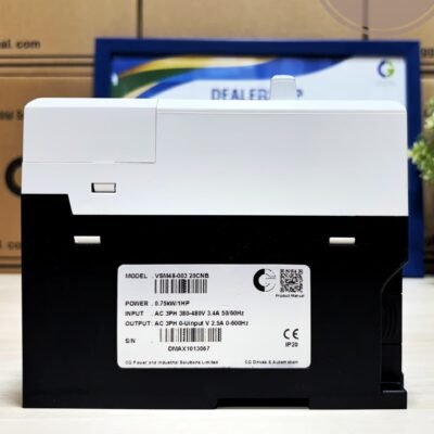 Alternative view of VSM48-003-20CEB | CG Emotron VFD 0.75kW (1HP) – AC Drive