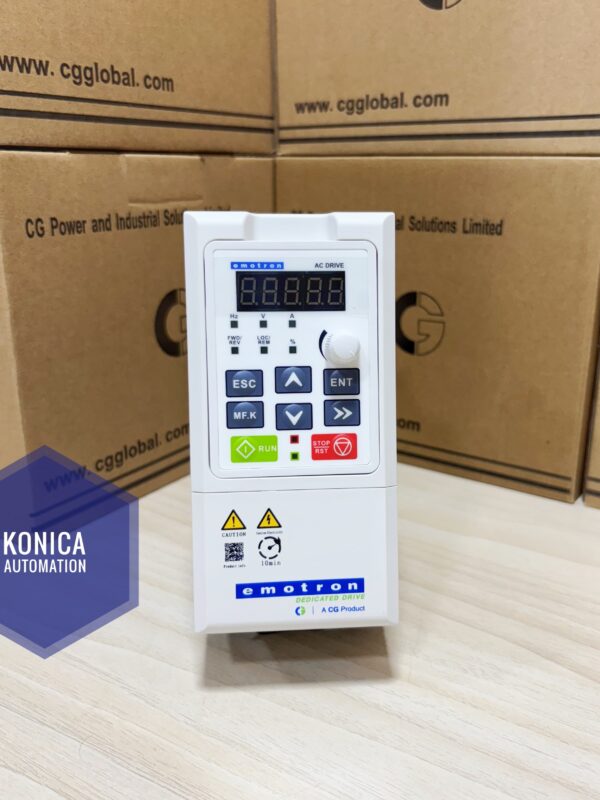 CG Emotron VFD – VSM48-006-20CEB | 2.2kW, 3HP, 5.5A AC Drive - Image 3