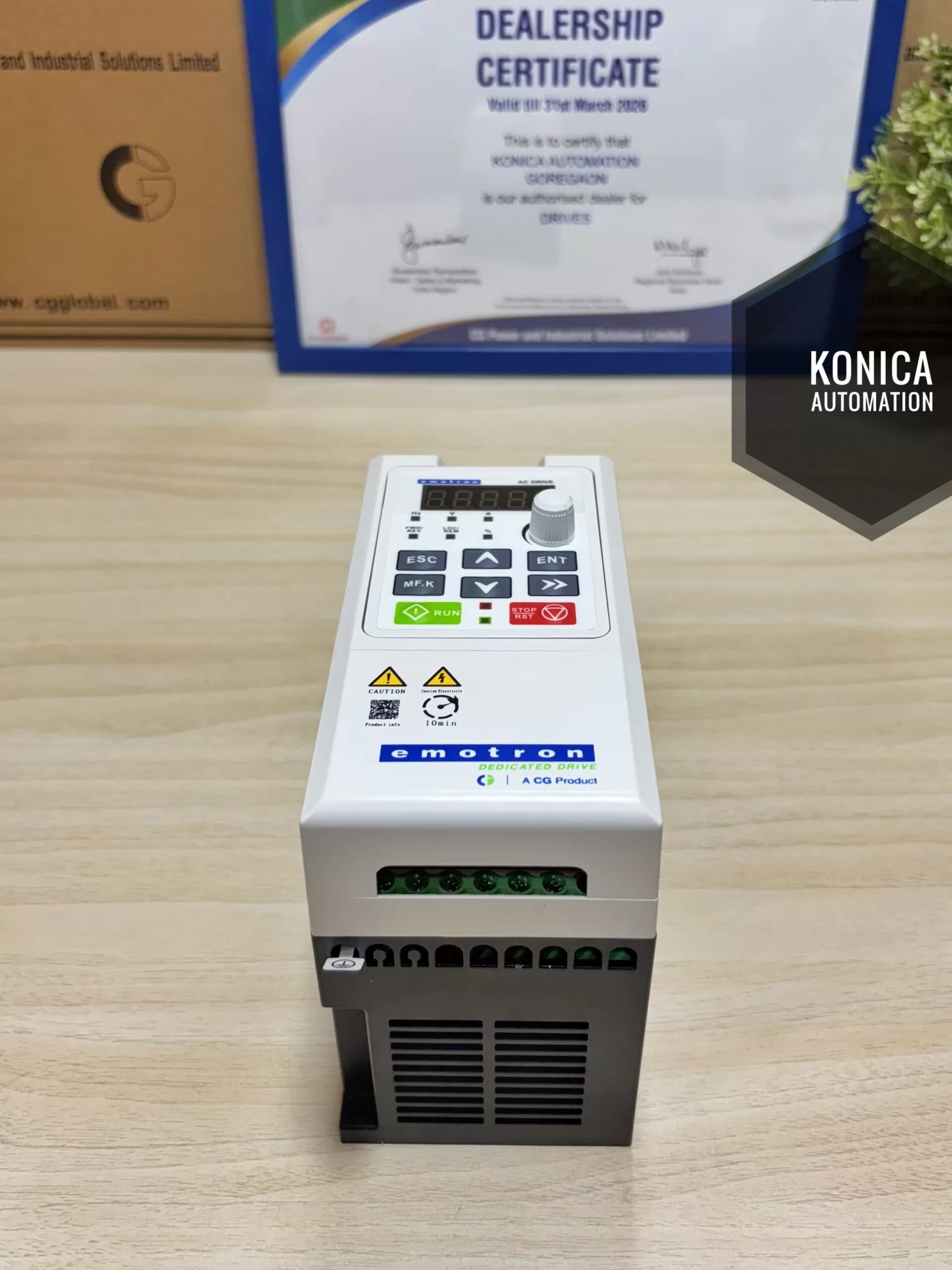 VSM48-003-20CEB | CG Emotron VFD 0.75kW (1HP) – AC Drive