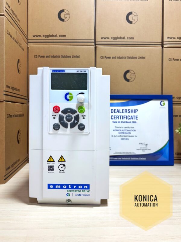 CG Emotron AC Drive – VSX48-017-20CEB | 7.5kW, 10HP, 17A