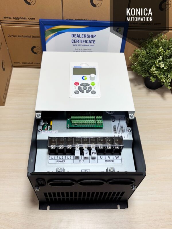 CG Emotron VSX48-112-20CEB AC Drive | 55kW | 75HP | 112A