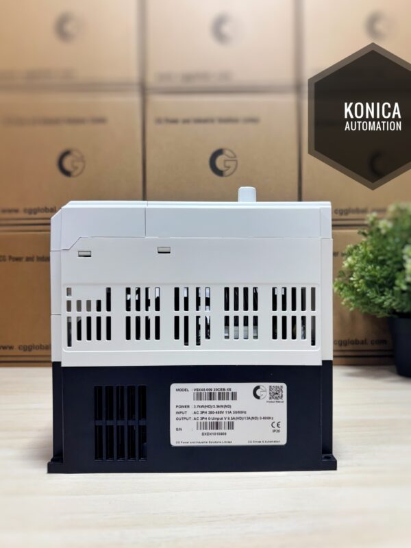CG Emotron AC Drive – VSX48-009-20CEB | 3.7kW, 5HP, 9.5A - Image 2