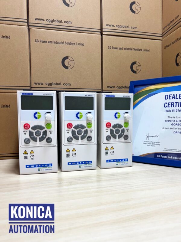 CG Emotron AC Drive – VSX48-004-20CEB | 1.5kW, 2HP, 4.2A