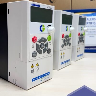 Alternative view of CG Emotron AC Drive – VSX48-003-20CEB | 0.75kW, 1HP, 2.5A