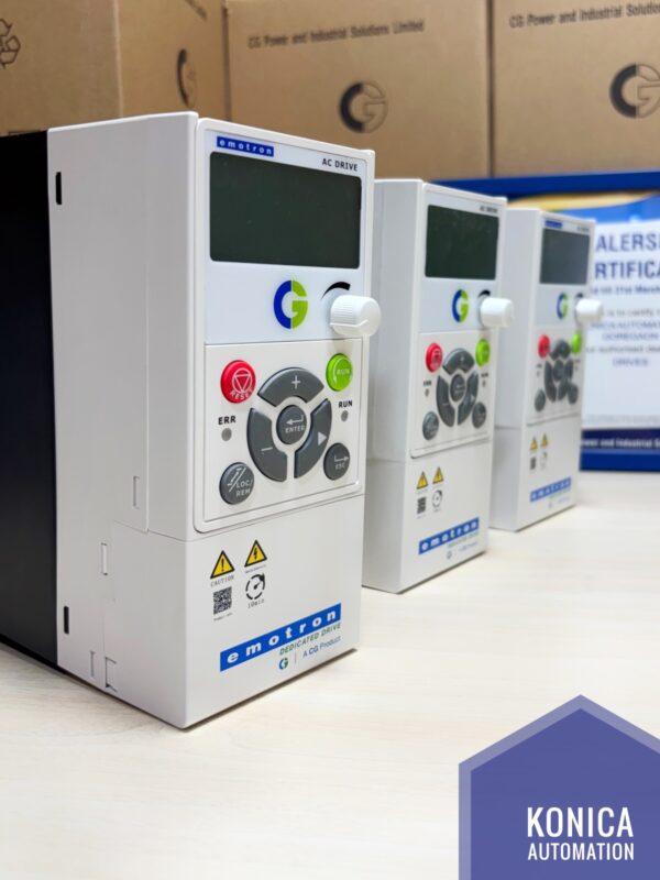 CG Emotron AC Drive – VSX48-003-20CEB | 0.75kW, 1HP, 2.5A - Image 2