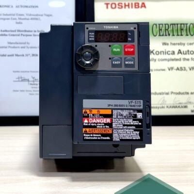 Alternative view of ⚡ Toshiba VFS15-4007PL – 1 HP S15 Series Variable Frequency Drive (VFD) ⚡
