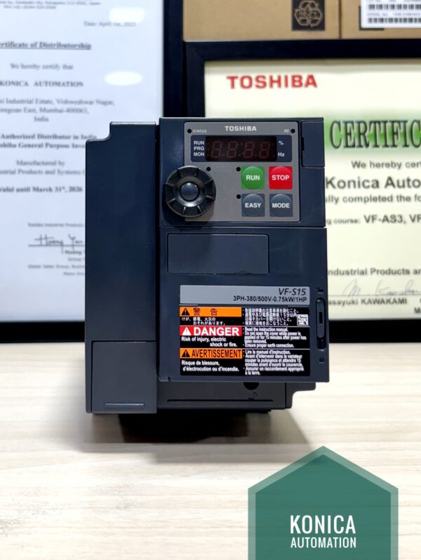 ⚡ Toshiba VFS15-4007PL – 1 HP S15 Series Variable Frequency Drive (VFD) ⚡ - Image 2