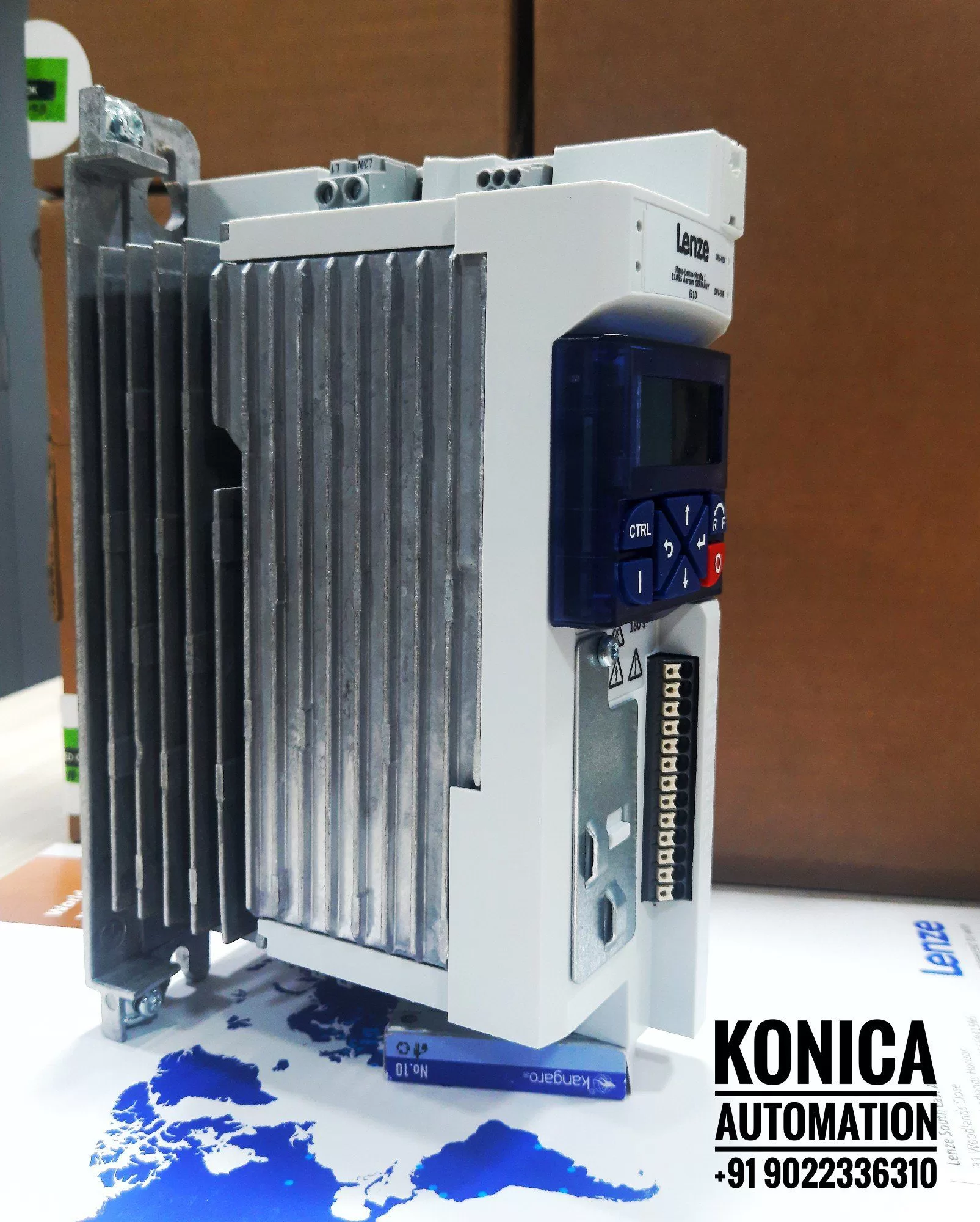 Lenze FI I51AE 255F - 10V10000S | 5.5kW | 7.5 HP | 415V | 3-Phase | 13A | AC Variable Frequency Drive (VFD) - Image 2