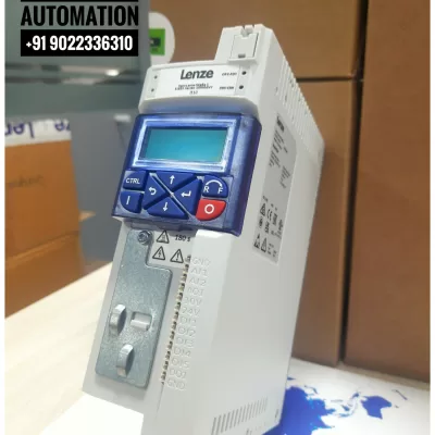 Alternative view of Lenze FI I55AE 215 F – 1.5kW AC Drive | 400V | IP20 | Front Terminal