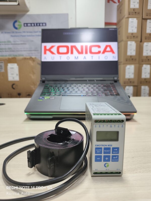 CG Emotron M20 Shaft Power Monitor with CTM010 🔧⚡ | Motor Load Protection up to 10A for Pumps, Mixers & Conveyors
