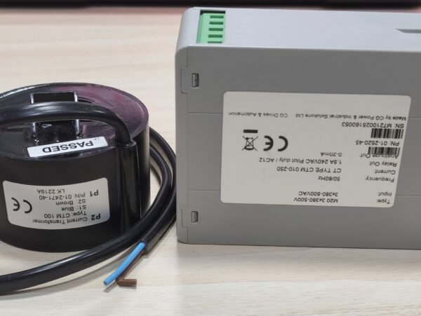 CG Emotron M20 Shaft Power Monitor with CTM010 🔧⚡ | Motor Load Protection up to 10A for Pumps, Mixers & Conveyors - Image 4